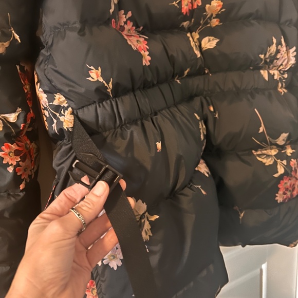 COPY - R13 UPSIDE-DOWN COAT IN FLORAL ON BLACK : NWOT : SMALL - Picture 8 of 13